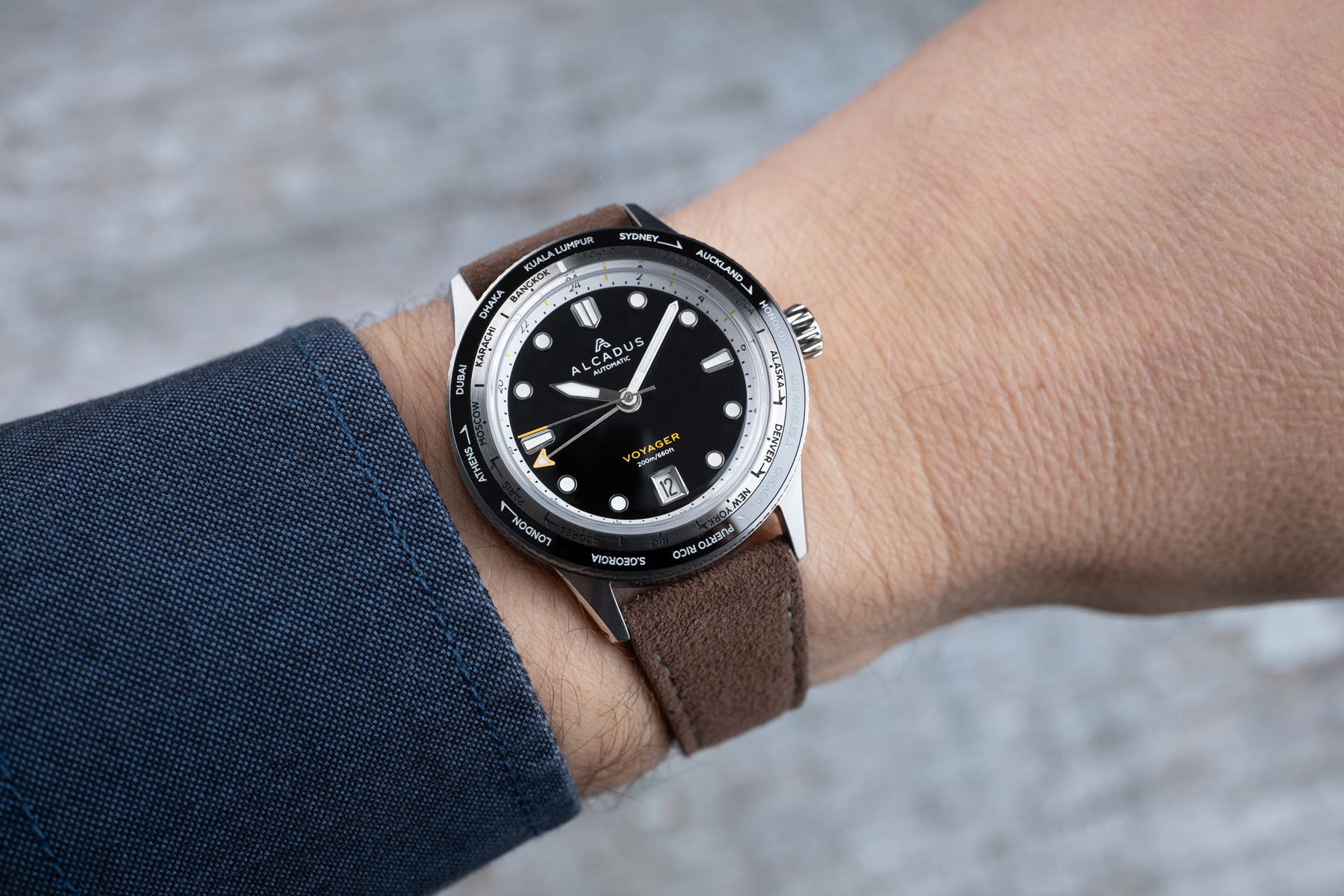 ALCADUS Voyager GMT Worldtimer--19