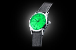 2 Black BG Front Shot Yellow Dial Lume