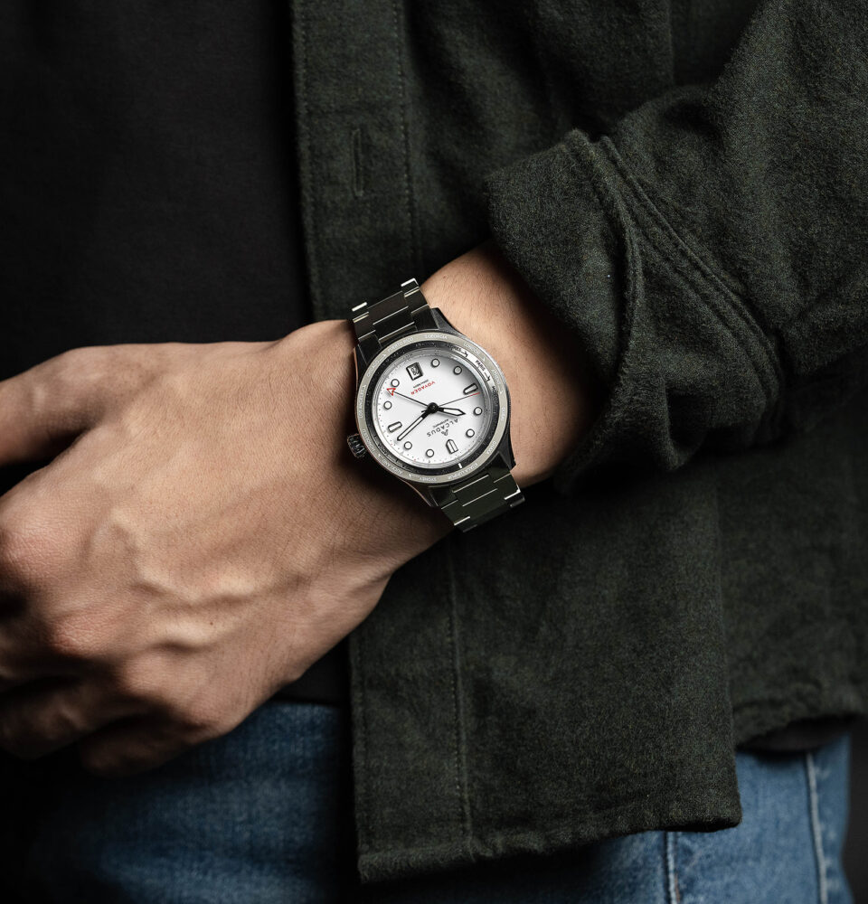 Alcadus GMT arctic white2