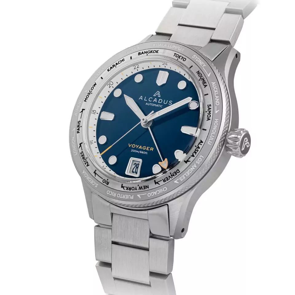 Voyager Worldtimer GMT -  Midnight Navy (Pre-Order)